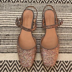 Madewell Glitter Flats